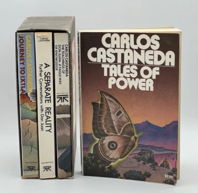 Carlos Castaneda Don Juan Box Set 3 Paperback Touchstone  Plus 1 More - Image 1 of 4