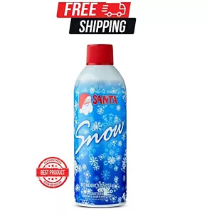 Papá Noel Spray Nieve Artificial 9oz Escarcha Ventanas Mejor Decoración Árbol de Navidad - Imagen 1 de 5