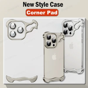 Camera Lens Hard Metal ShockProof Corners For iPhone 17 16 15 14 13 ProMax Cover - Picture 1 of 19