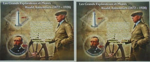 Explorers & Lighthouses Roald Amundsen - 2 s/s MNH #ML1013p - Picture 1 of 1