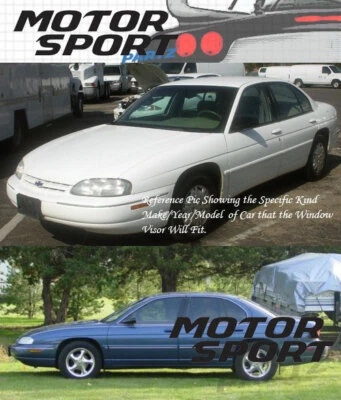 Viseras de canal de salida deflector de viento tinte de luz para Chevrolet Lumina 95-00 4 un. Foto 1 de 3