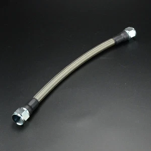 20" 5/8" Braided Steel Teflon Hose  10AN to 10AN Straight - Straight - Picture 1 of 1
