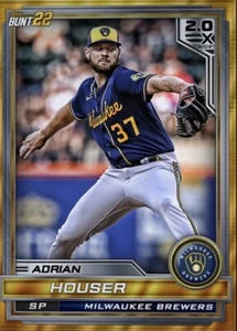 [DIGITAL CARD] Topps Bunt - Adrian Houser - 2022 Base Series 2 - Tier 5 Gold - Picture 1 of 1