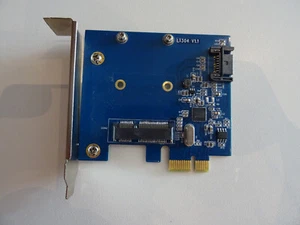 PCI Express x1 Erweiterungs-Karte 1x mSATA 1x SATA ASM1061 - Bild 1 von 1