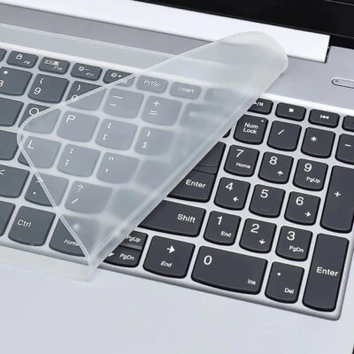 Universal Laptop Tastatur Schutzhülle Silikon Cover Transparent Folie 13" bis 15" - Bild 1 von 4