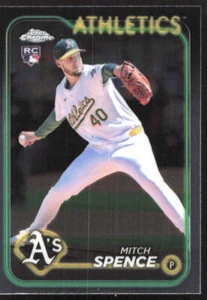 2024 Topps Chrome Update #USC166 Mitch Spence - Picture 1 of 2