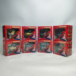 Nintendo Mario Cart 7 Pull Back Figures 8 Complete with Original Packaging - Picture 1 of 20