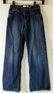  The Children's Place Denim Blue Bootcut Adjustable Elastic Waist Jeans Boy's 7 - Picture 1 of 2