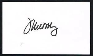 Milt May signed autograph auto 3x5 index card Baseball Player H4452 - Picture 1 of 1