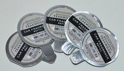 5 BATH BODY WORKS MAHOGANY TEAKWOOD SCENTPORTABLE FRAGRANCE REFILL CAR FRESHENER - Image 1 of 4