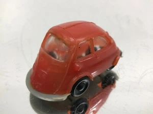 RADAR PLASTIC PORTUGAL 83 BMW ISETTA -RED 1:43? extremely rare- GOOD - 328 - Picture 1 of 6