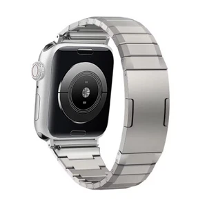 Metalowy pasek ze stali nierdzewnej do Apple Watch Ultra1/2 10 9 8 7 6 5 4 3 2 opaski SE - Zdjęcie 1 z 15