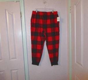 Pantalones de salón de franela Old Navy para hombre talla L pijama jogger búfalo bolsillos a cuadros nuevos con etiquetas - Imagen 1 de 10