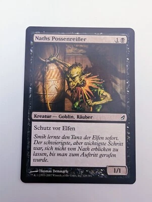 Magic the Gathering NATH'S BUFFOON Lorwyn MTG DE NATHS POSSENREISSER - Image 1 of 2
