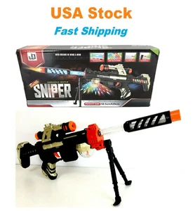 Electronic Toy Gun, Battle Sniper, Assault Rifle, Sparkling Lights/Sound, 20'' - Picture 1 of 12