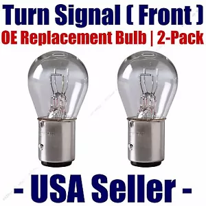 Front Turn Signal/Blinker Light Bulb 2pk Fits Listed Mercedes-Benz Vehicles 7528 - Bild 1 von 1