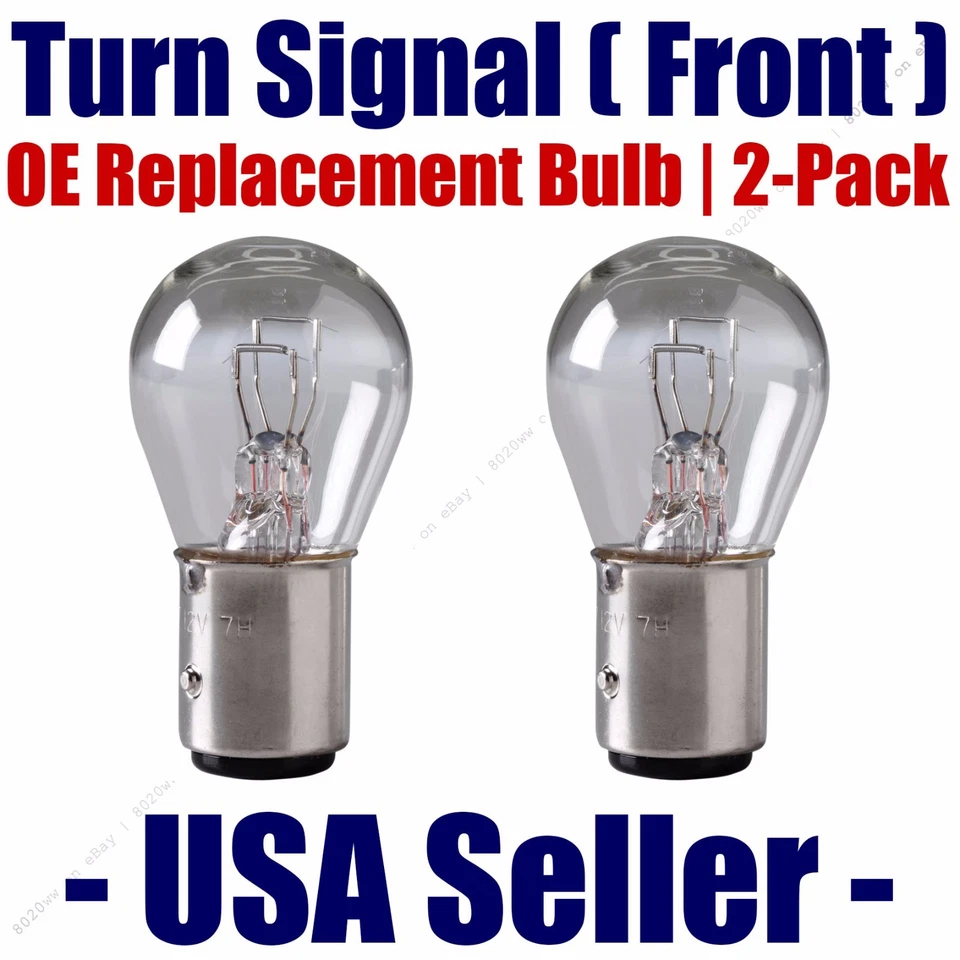 Front Turn Signal/Blinker Light Bulb 2pk Fits Listed Mercedes-Benz Vehicles 7528 - Image 1 of 1
