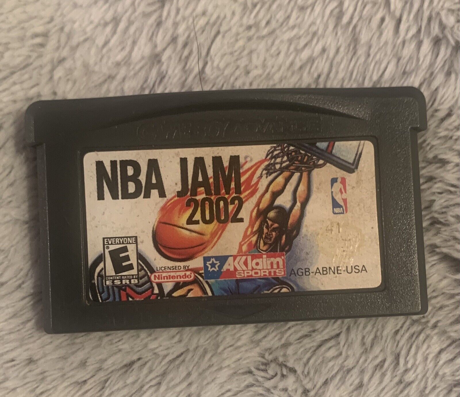 NBA Jam 2002 - Nintendo Game Boy Advance GBA Tested