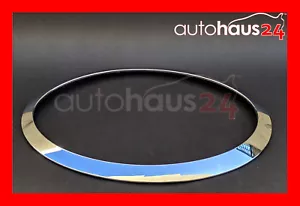 MINI COOPER 2015-2021 HEADLIGHT TRIM RING CHROME PASSENGER RIGHT SIDE GENUINE - Picture 1 of 4