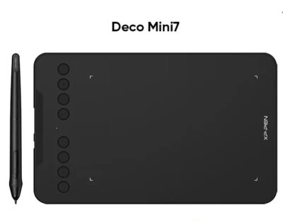 XP-Pen Deco 01 Professional Graphic Drawing Tablet - Black - Image 1 of 4