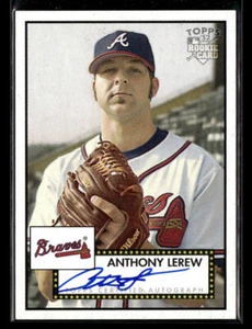 2006 Topps '52 Signatures #AL Anthony Lerew H - Picture 1 of 2