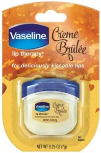 BL Vaseline Lip Therapy Creme Brulee 0.25oz Jar (8 Pieces) Disply (54304) - Picture 1 of 1