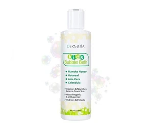 DERMOIA Kids Bubble Bath for Sensitive Skin & Eczema Relief Manuka Honey 8 fl oz - Picture 1 of 13