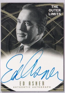 Outer Limits 2002 Premiere autograph card A8 Ed Asner - Picture 1 of 2