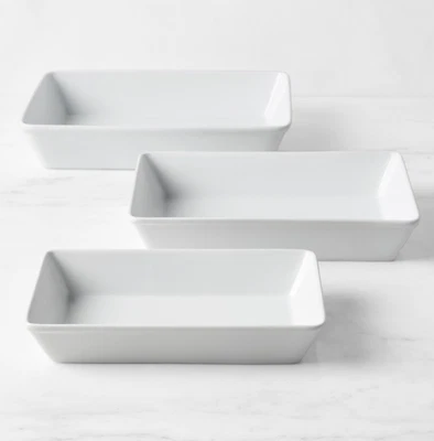 Open Kitchen Oven-to-Table Rectangular Bakers, Set of 3 - Image 1 of 4