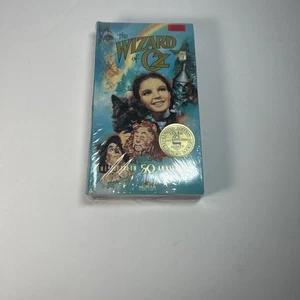 The Wizard of Oz (VHS,1989) 50th Anniversary Edition - Sealed - Picture 1 of 2