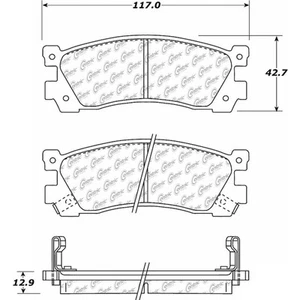 StopTech 105-03900 PosiQuiet Ceramic Pads 1988-1991 Mazda 929 - Picture 1 of 2