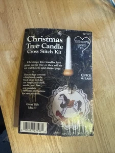 Gezähltes Kreuzstich-Set What's New Weihnachtsbaumkerze #027107 - Bild 1 von 2