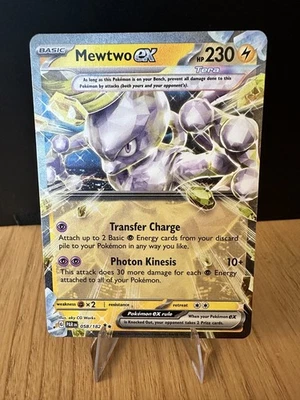 SV04: Paradox Rift #058/182 Mewtwo ex - Image 1 of 2