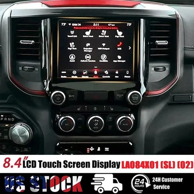 17-22 Replacement 8.4" Uconnect 4C UAQ LCD Display Touch Screen Radio Navigation - Image 1 of 4