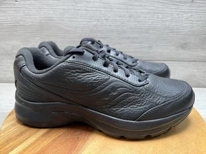 Saucony Omni Walker Shoes Road Running Stability Trainer Black Size 11W - Picture 1 of 7