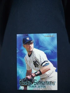 Derek Jeter 1997 Fleer Rookie Sensations #7 New York Yankees - Picture 1 of 2