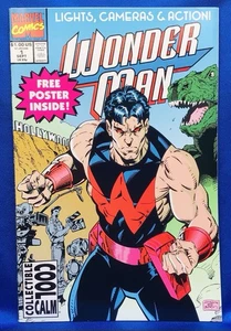 Wonder Man #1 (1991) mit Poster - Marvel Comics - Fast neuwertig - - Bild 1 von 3