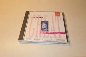 Great To Meet  Anne Sophie Mutter Bach-Mozart-Vivaldi-Massenet-Franck CD - Foto 1 di 3