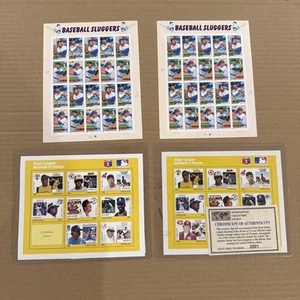 88’ Grenada Baseball Briefmarken 06’ Baseball Sluggers Stamps Ruth Mantle Clemente - Bild 1 von 5