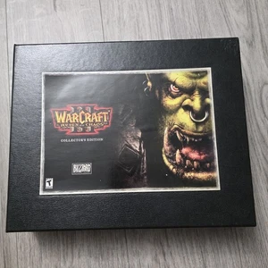 Warcraft III Reign of Chaos Edición Coleccionista PC 2002 Completo Blizzard Raro - Imagen 1 de 16