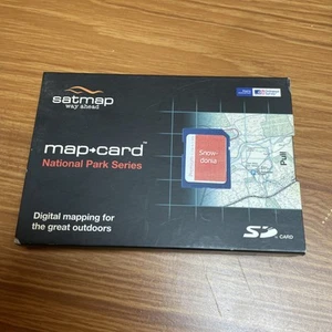 satmap sd card Snowdonia 1:25K & 1:50k for Active 10-12 only - Picture 1 of 4