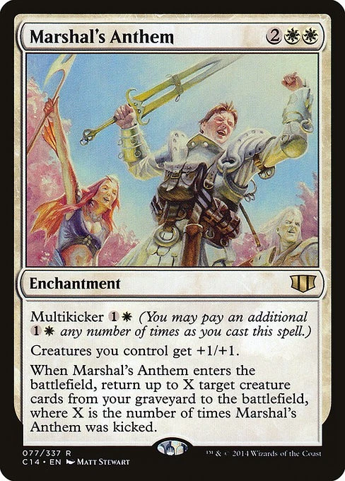 Marshal's Anthem - Commander 2014 | MTG Card - Image 1 of 1