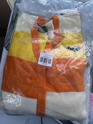 Disney Her Universe 女式万圣节糖果玉米开衫全新带标签加大 2 码 — 第 1/4 张图片