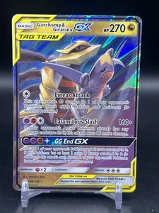 Pokémon Garchomp und Giratina GX 146/236 Unified Minds Tag Team Englisch NM - Bild 1 von 4