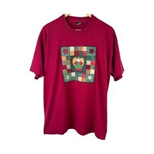 Vintage Little Quilts Angel T-Shirt - BEST Fruit of the Loom Single Stitch Tee