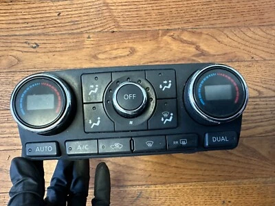 2007 08 09 2010 Nissan Altima OEM Aquecedor A/C Controle Climático BLK 27500-JA01A - Imagem 1 de 4