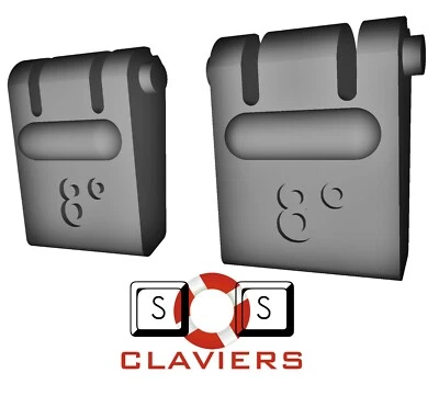 Logitech K800 Wireless Beleuchteter Ersatz Neigefuß Ständer Fuß - Bild 1 von 4