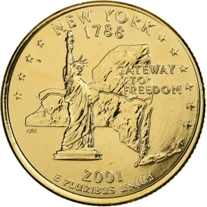 [#1500939] United States, Quarter, Quarter Dollar, 2001, U.S. Mint, New York 178 - Picture 1 of 2