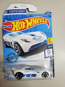 2020 Hot WHEELS #167 Velocita - Tokyo 2020 Olympic Games Swimming 9/10 NIP White - Picture 1 of 2