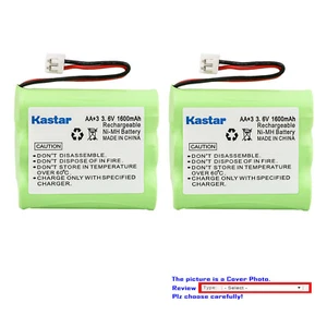 Kastar Ni-MH Battery Replace for Casio Phonemate 1350 3201010 3201012 3201014 - Picture 1 of 9